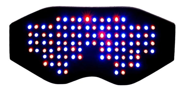 FACEMASK 104 RED/BLUE